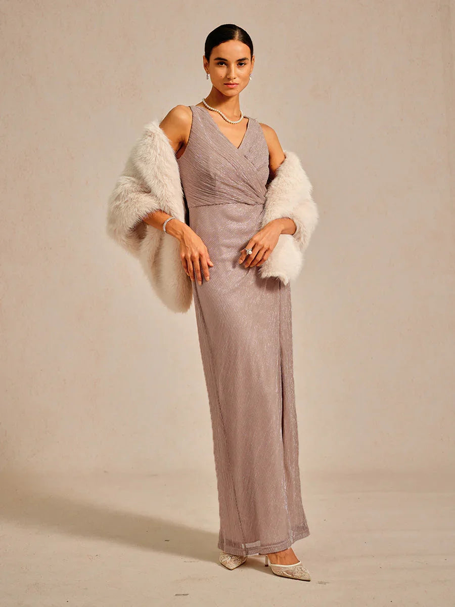 Faux Fur Shawl with Soft Touch and Fluffy Texture