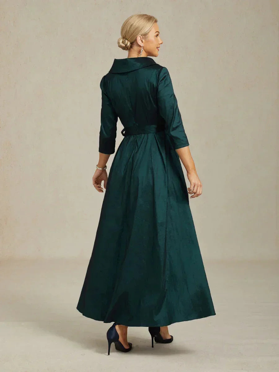 Taffeta High Low Dress
