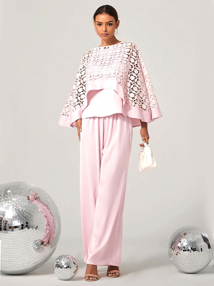 Pink Cut-Out Two-piece set