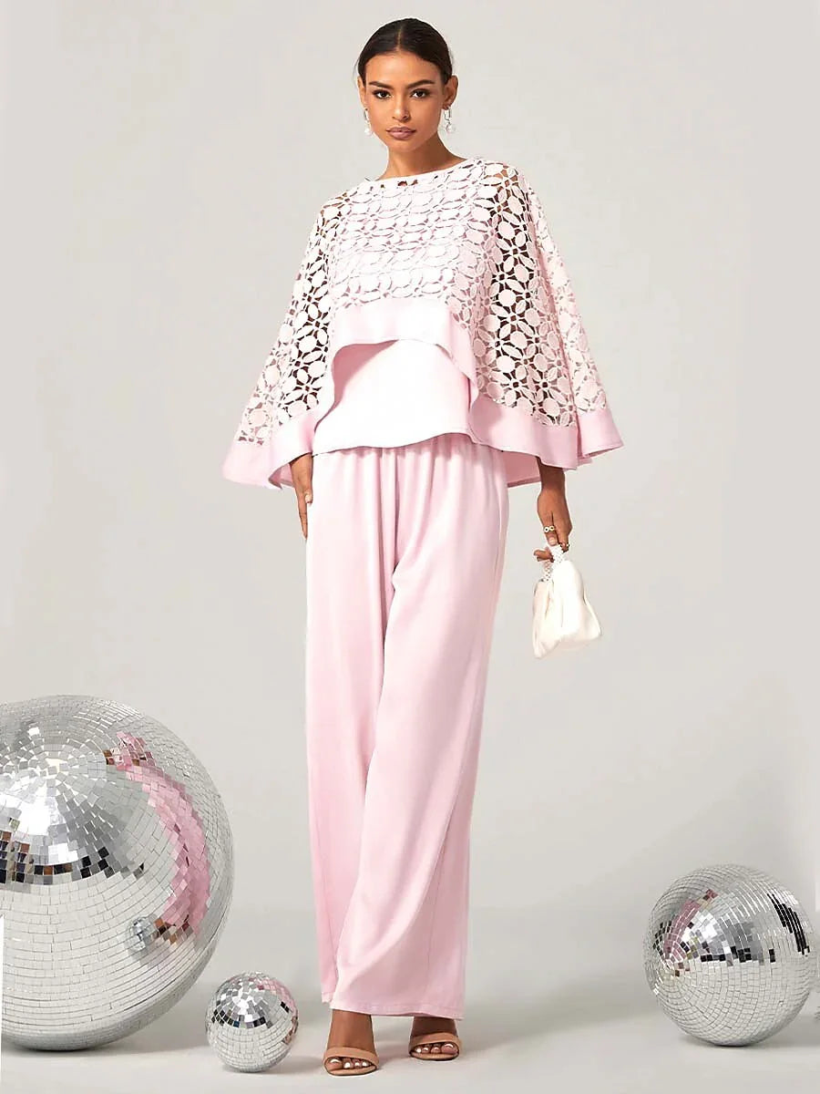 Pink Cut-Out Two-piece set