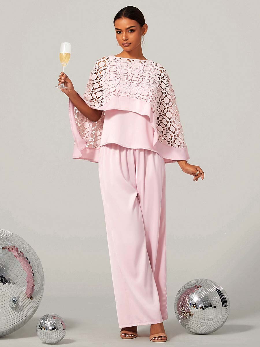 Pink Cut-Out Two-piece set