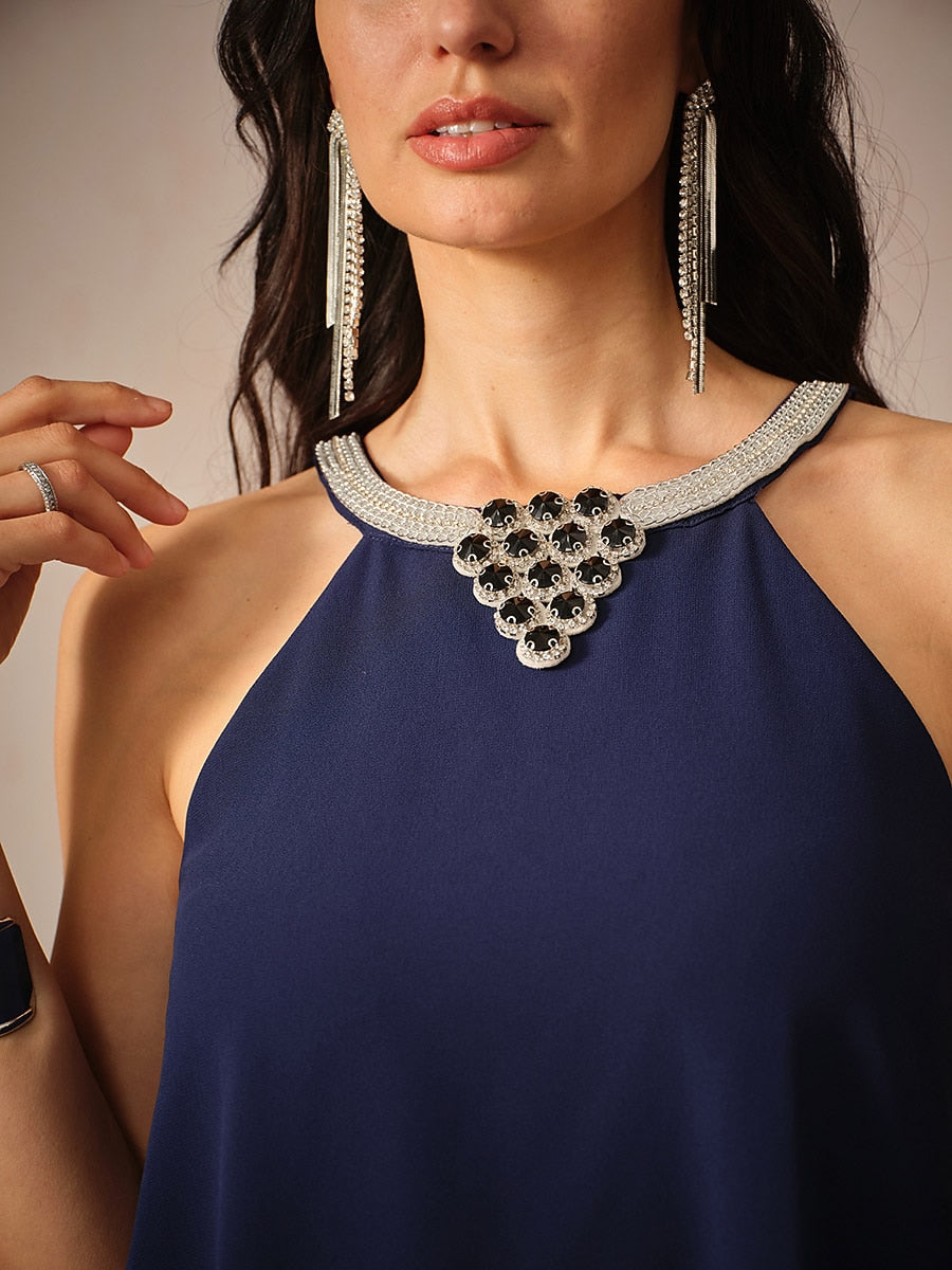 Chiffon-Solid-Sleeveless-Halter-Neck-Navy-Blue-Dress-Navy-Blue-S10791673