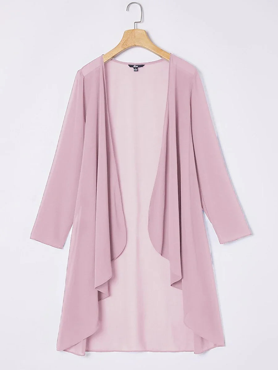 Chiffon Duster Cardigan