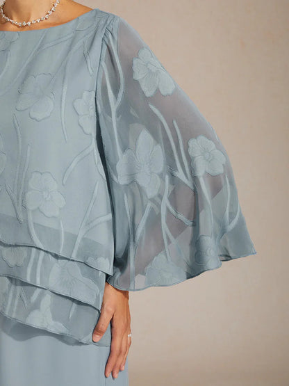 Chiffon Floral Layered Blouse