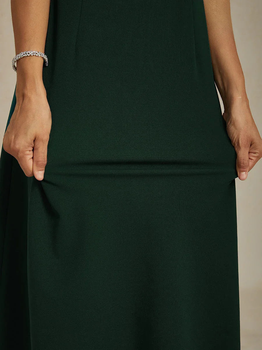 Sleeveless Sheath Midi Dress