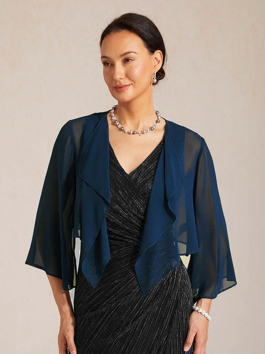 Sheer Chiffon Evening Cover Up