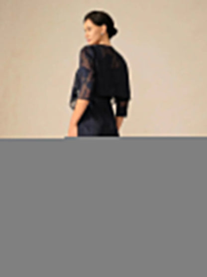 Floral Chiffon Evening Gown with Asymmetrical Hem