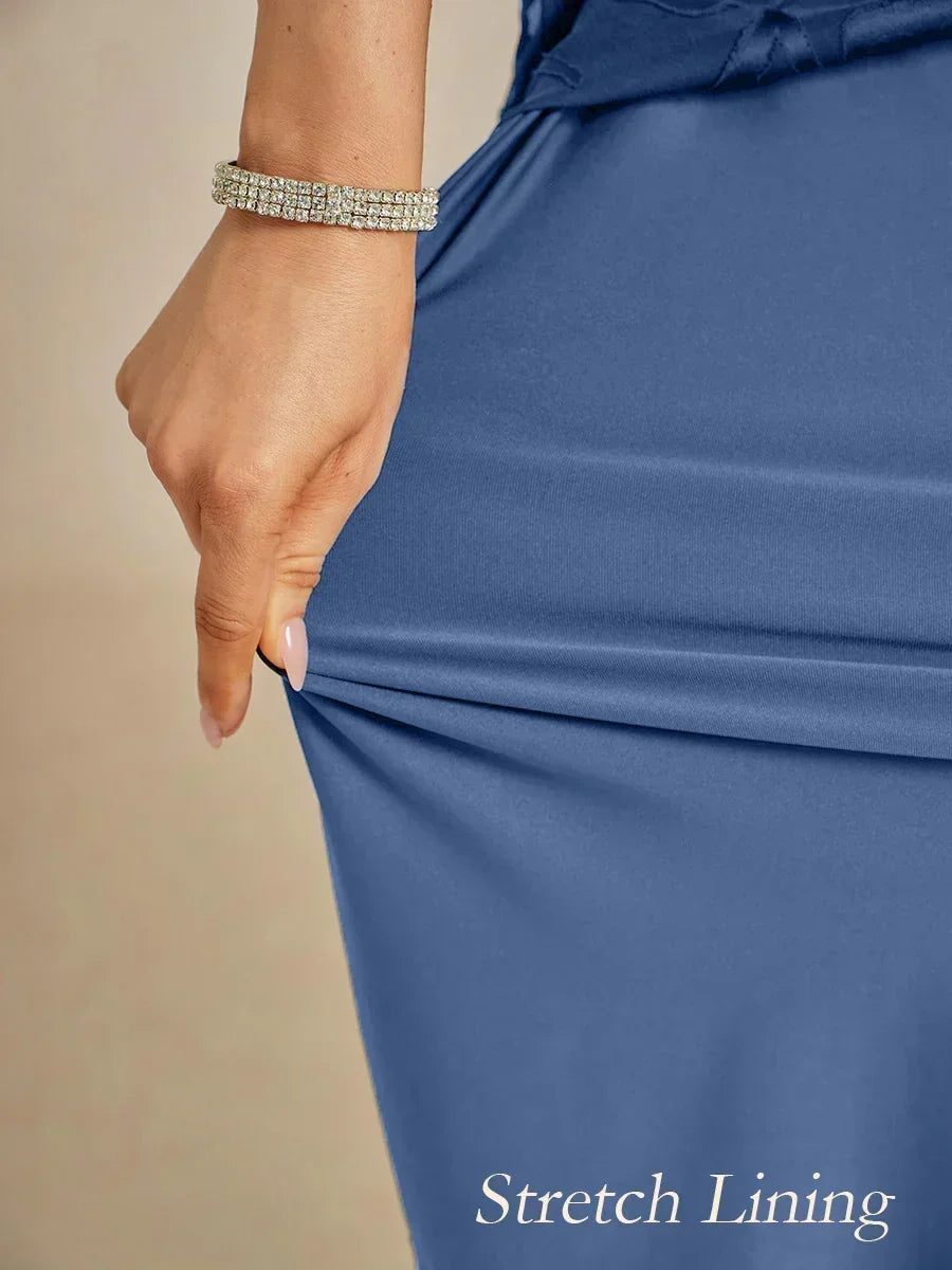 Ruffle Flutter Lace Maxi Dress for Plus Size