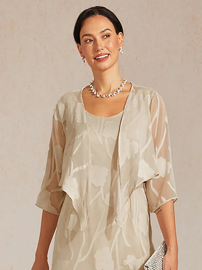 Floral Sheer Chiffon Shrug