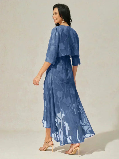 Floral Sheer Chiffon Shrug