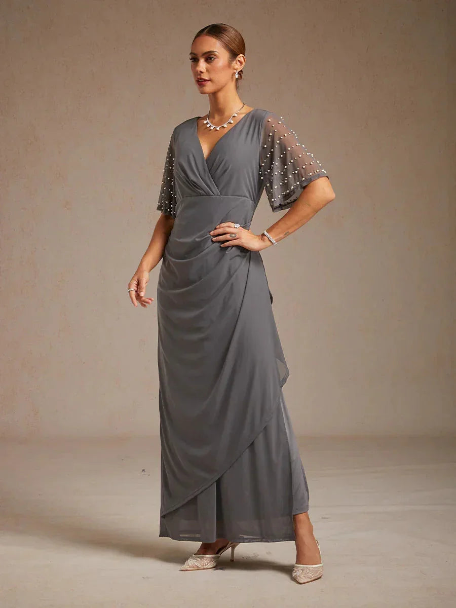 Empire Waist Formal Maxi Dress