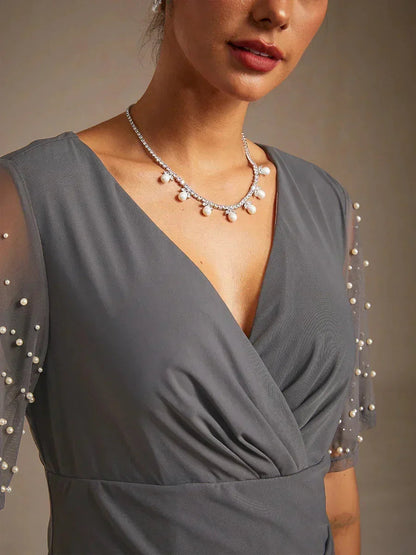 Empire Waist Formal Maxi Dress