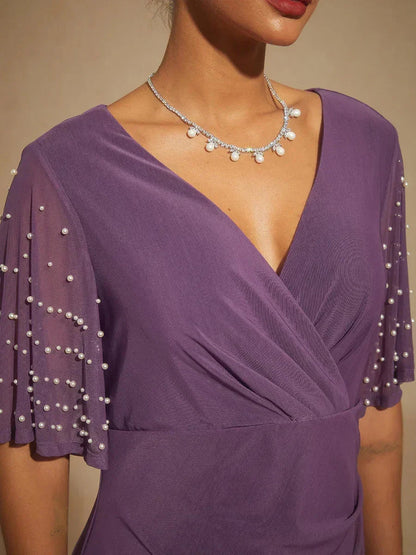 Empire Waist Formal Maxi Dress