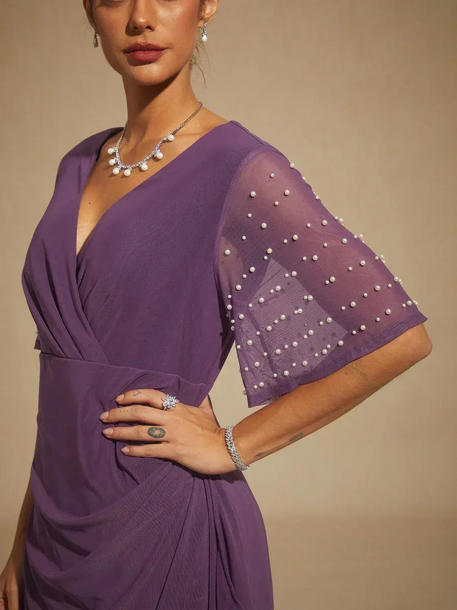 Empire Waist Formal Maxi Dress