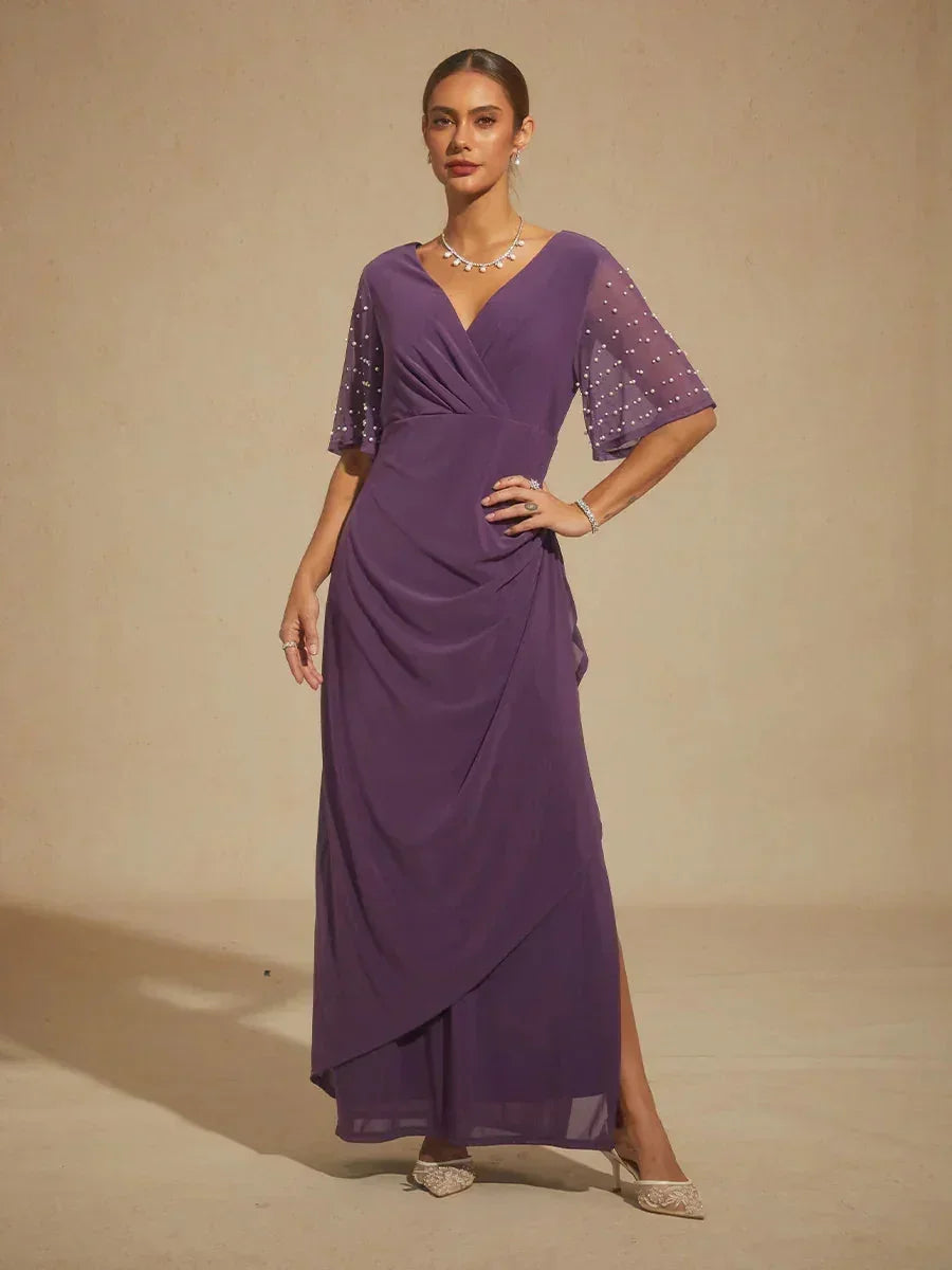 Empire Waist Formal Maxi Dress