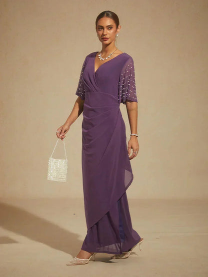 Empire Waist Formal Maxi Dress