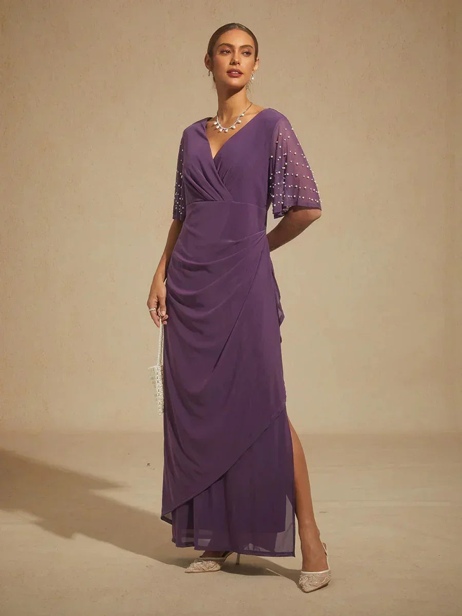 Empire Waist Formal Maxi Dress