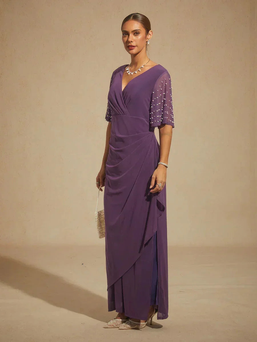 Empire Waist Formal Maxi Dress