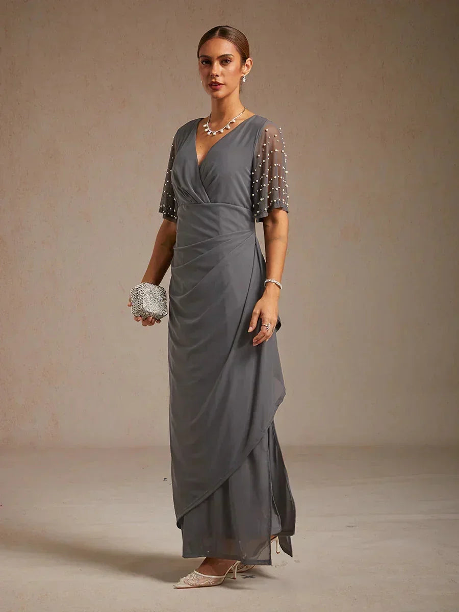 Empire Waist Formal Maxi Dress