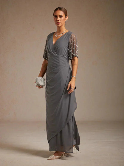 Empire Waist Formal Maxi Dress