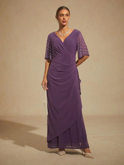 Empire Waist Formal Maxi Dress