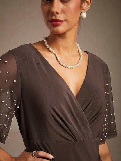 Empire Waist Formal Maxi Dress
