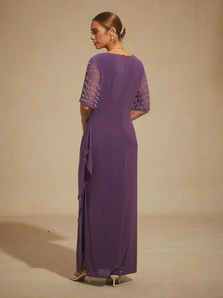 Empire Waist Formal Maxi Dress