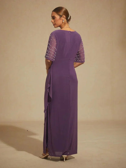 Empire Waist Formal Maxi Dress