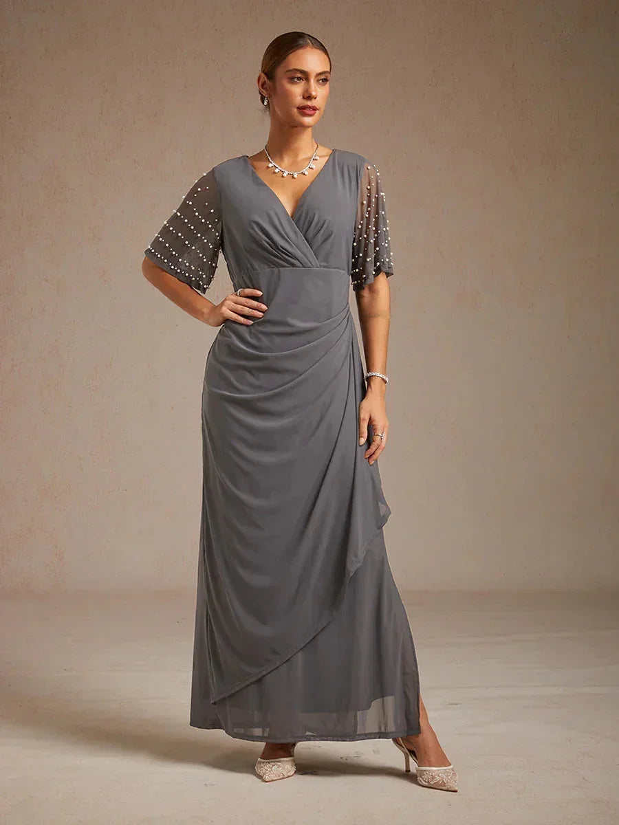 Empire Waist Formal Maxi Dress