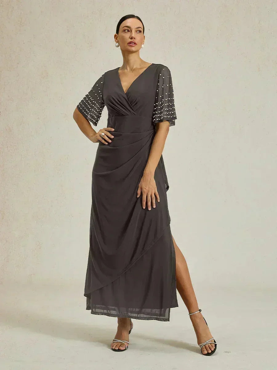 Empire Waist Formal Maxi Dress