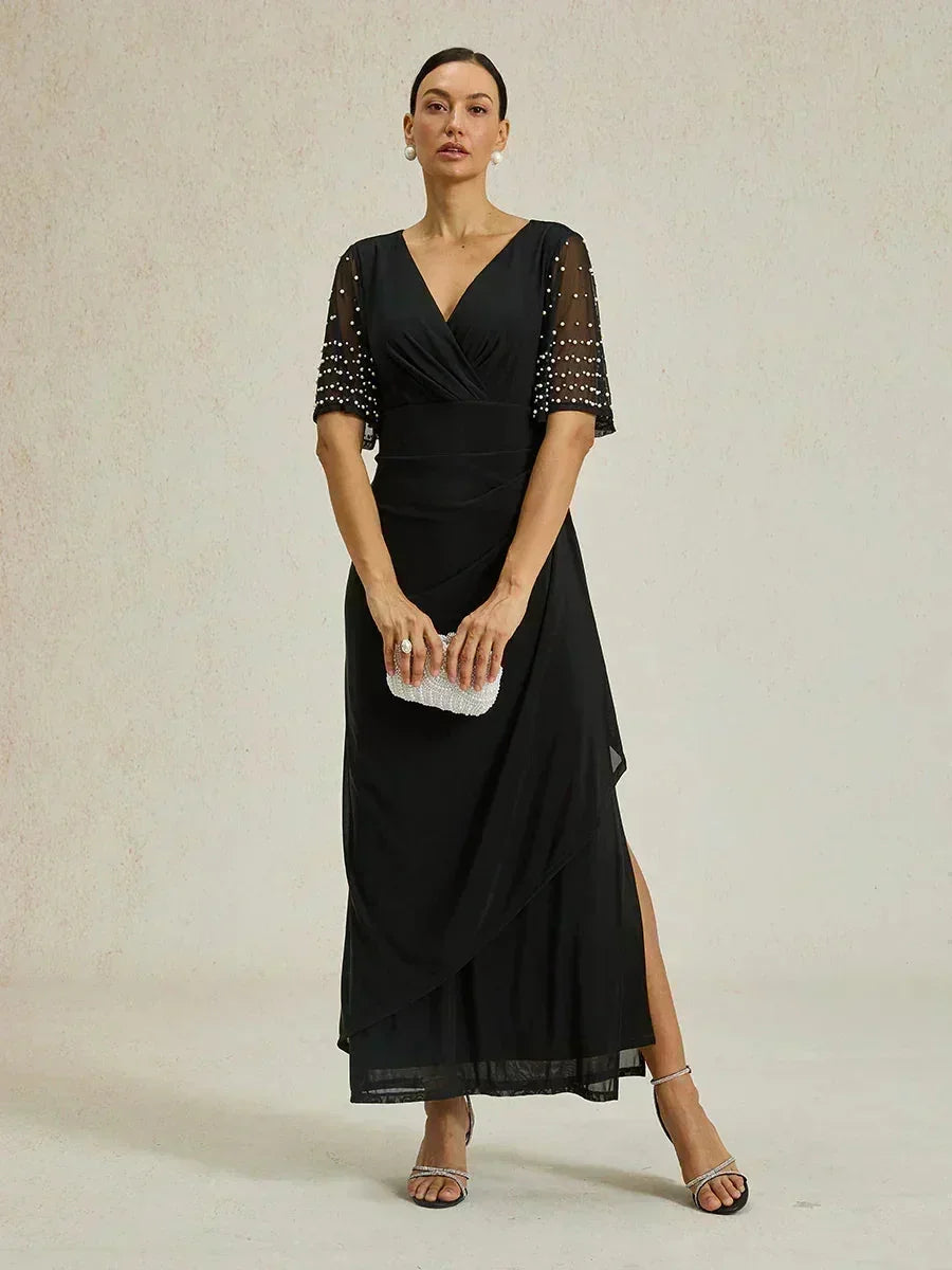 Empire Waist Formal Maxi Dress
