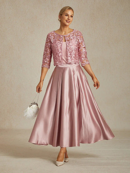 Floral Embroidered Lace Jacket With Scallop Detail
