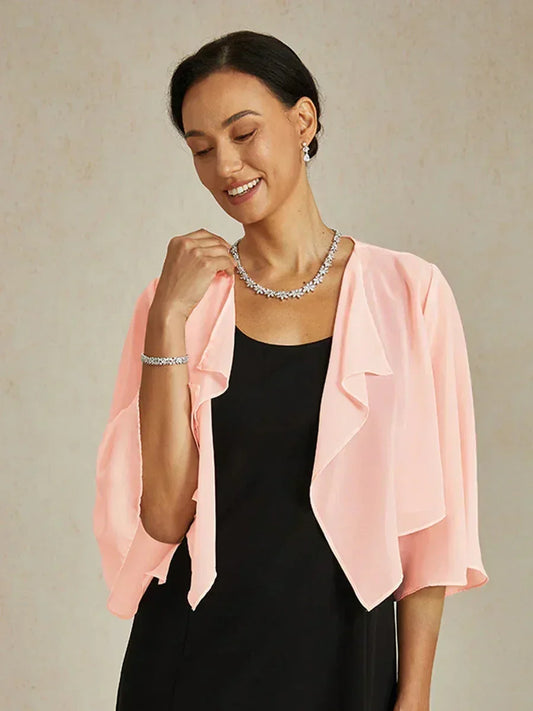 Sheer Chiffon Evening Cover Up