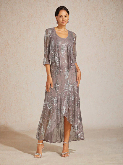 Mesh Sequin Short Shrug