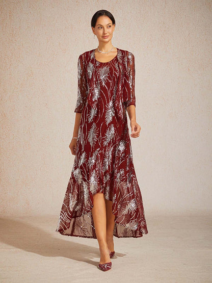 Mesh Sequin Short Shrug