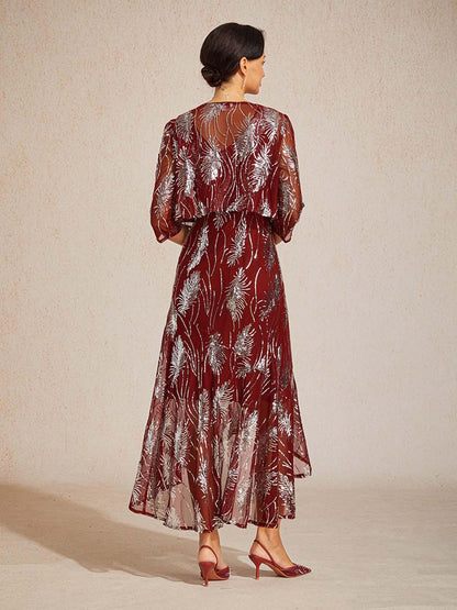 Mesh Sequin Short Shrug
