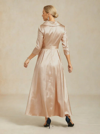 Taffeta High Low Dress