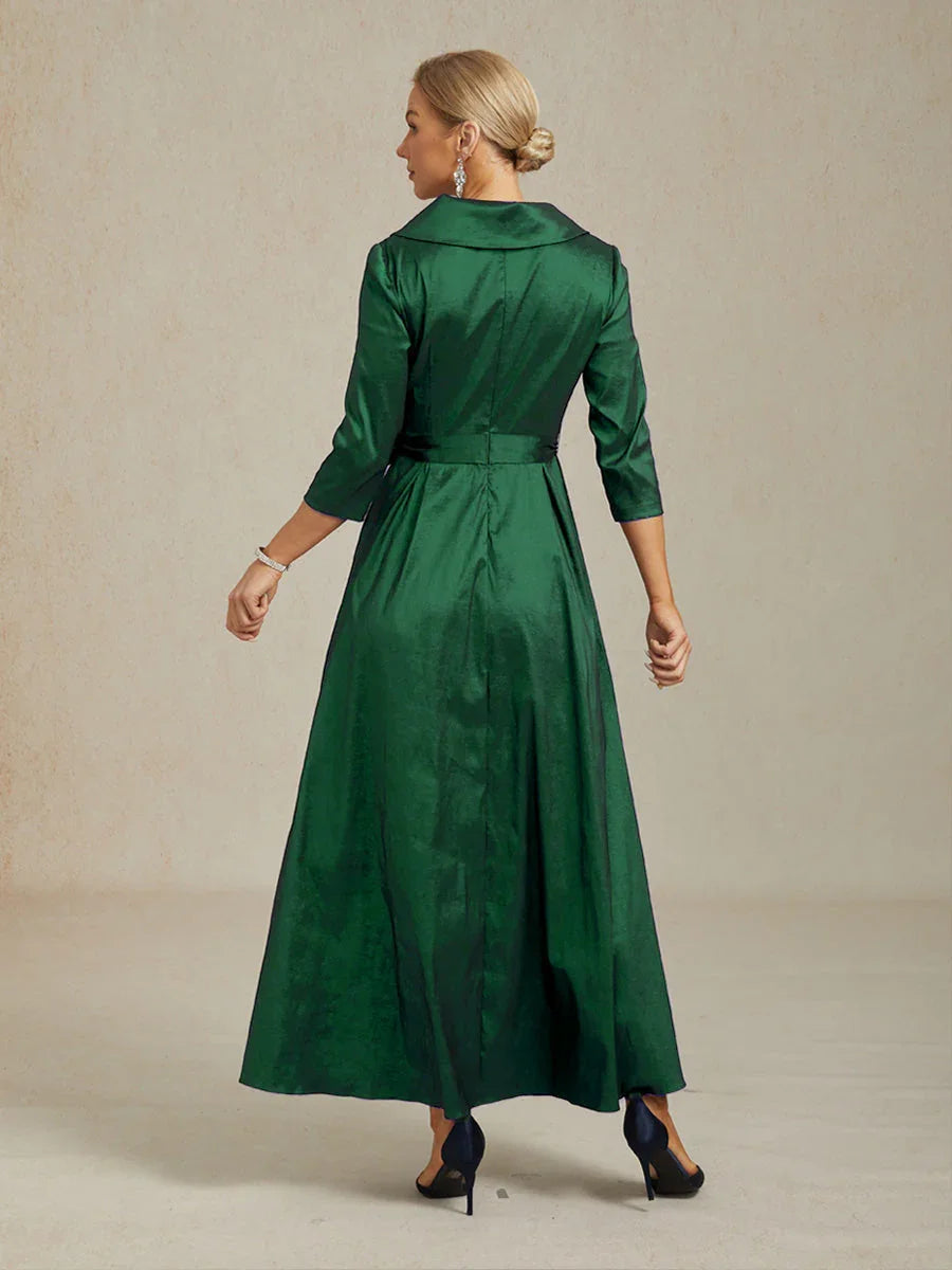 Taffeta High Low Dress