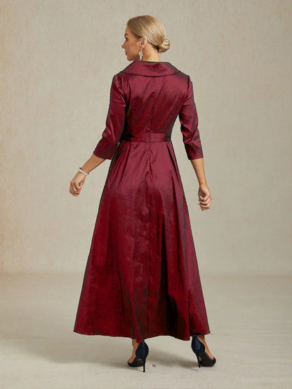 Taffeta High Low Dress