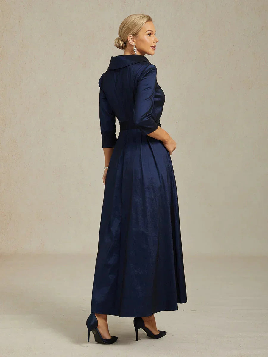 Taffeta High Low Dress