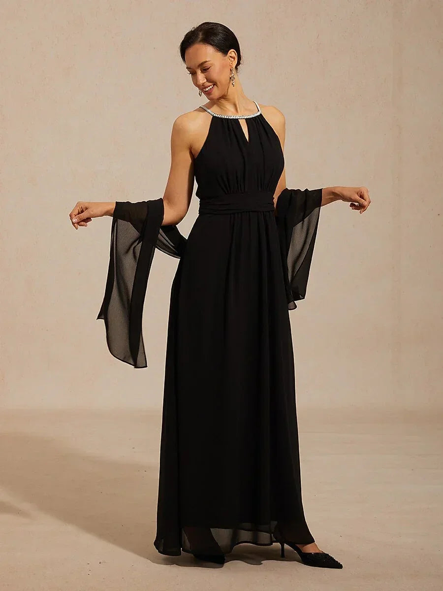 Chiffon Sheer Long Shawl Wrap