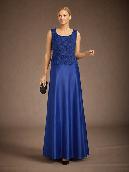 Sleeveless A Line Maxi Dress