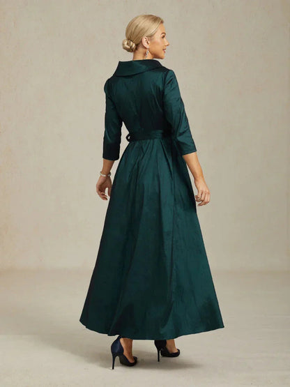 Taffeta High Low Dress