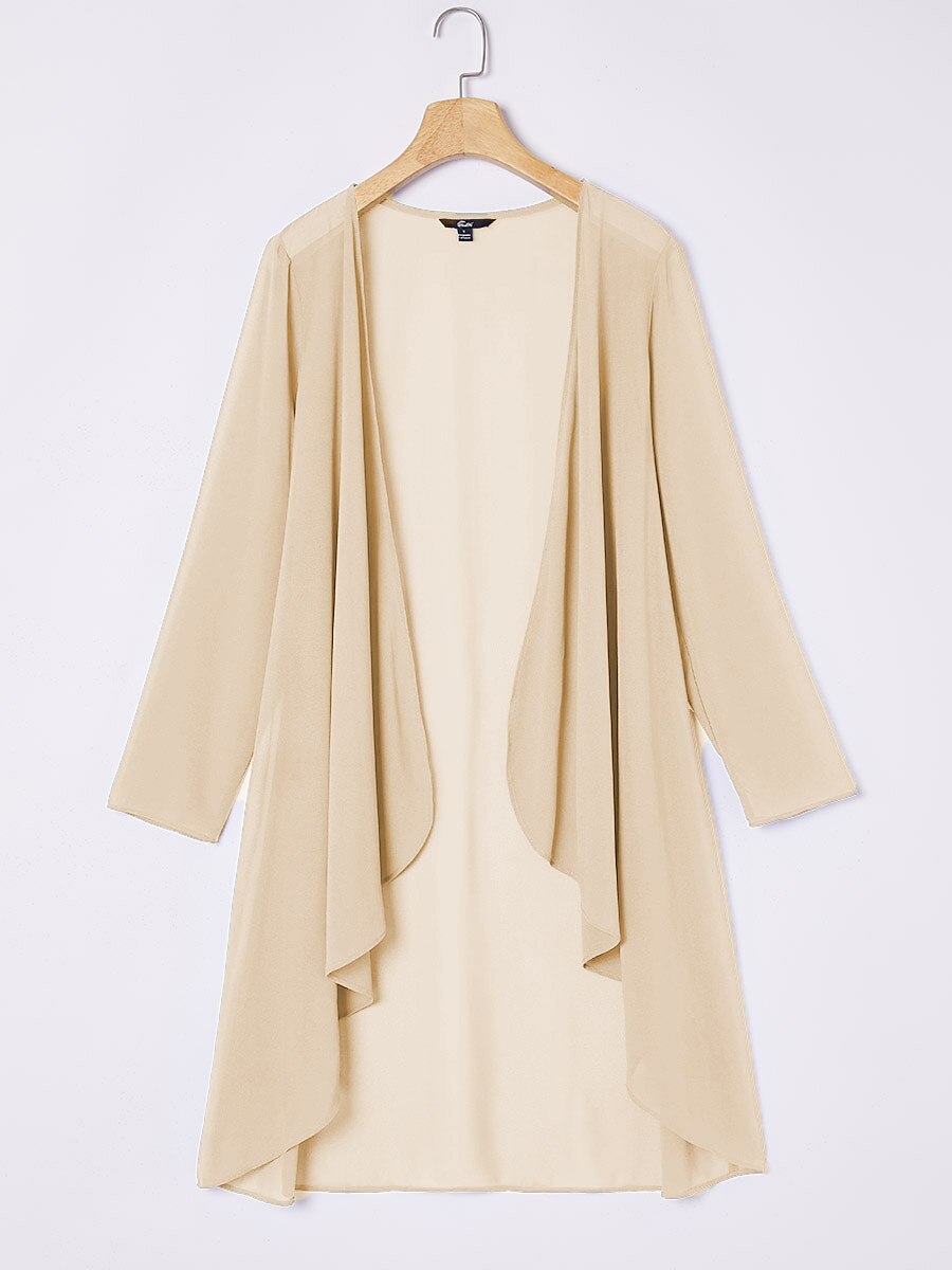 Chiffon Duster Cardigan