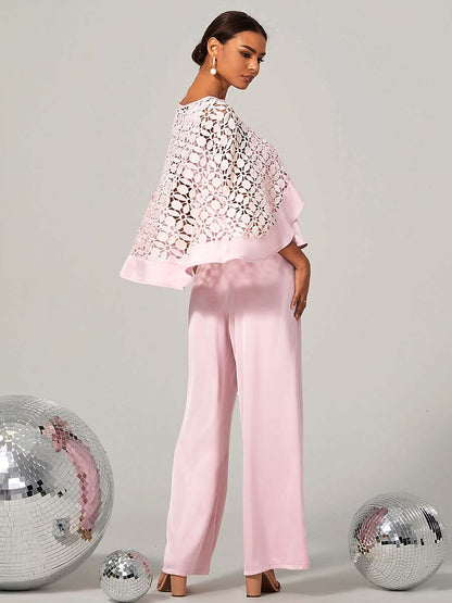 Pink Cut-Out Two-piece set