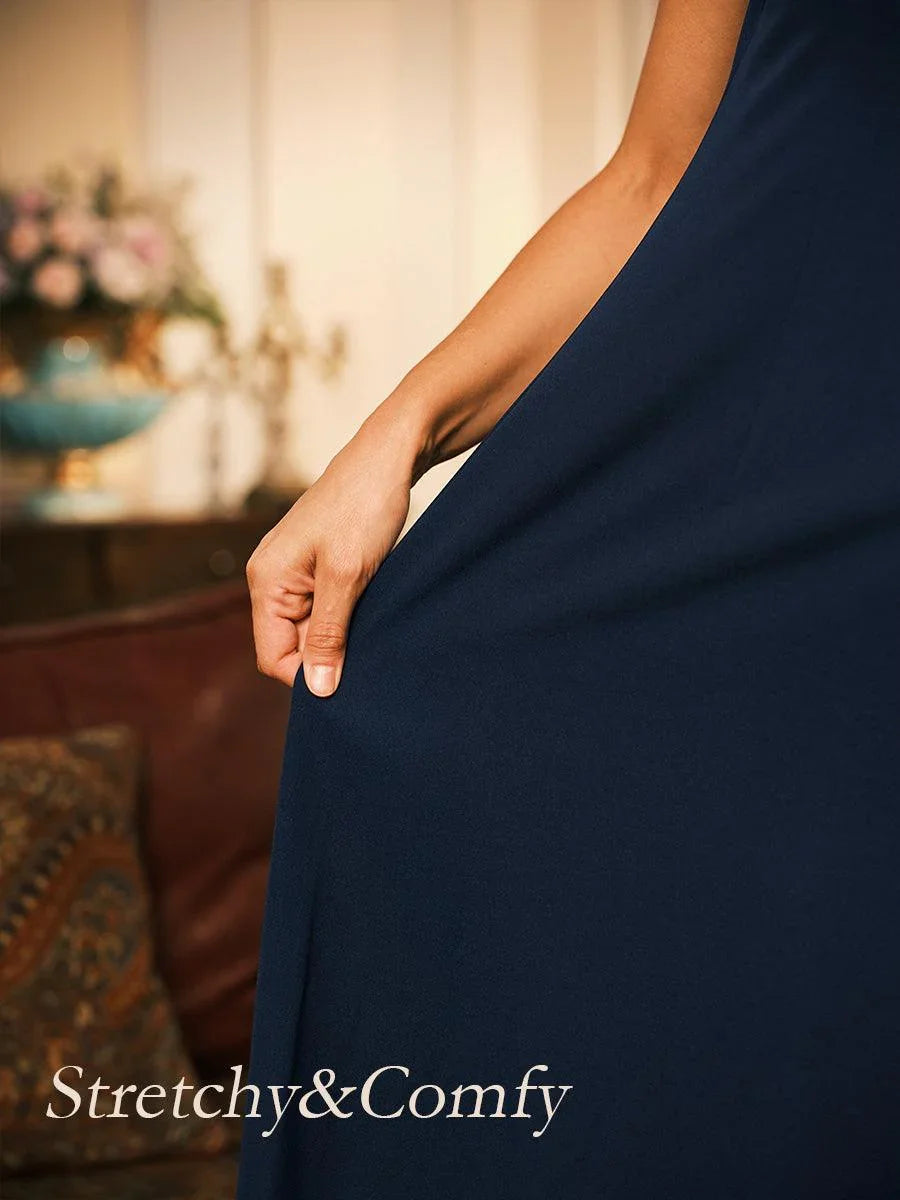 A-line Dress With Embroidered Lace Jacket