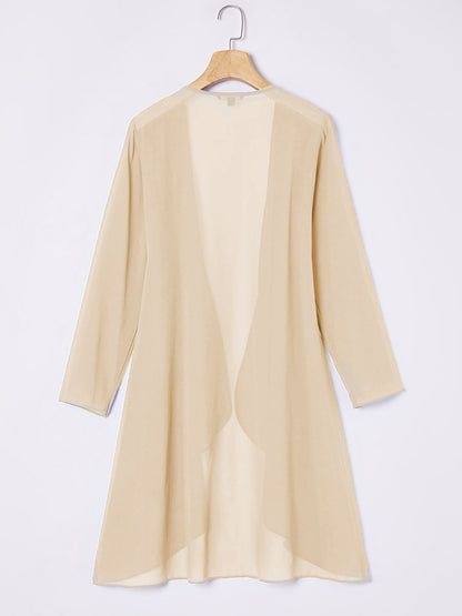 Chiffon Duster Cardigan