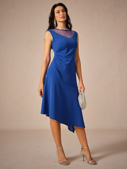 Asymmetrical-Mesh-Sleeveless-Dress-Royal-Blue-S17035750