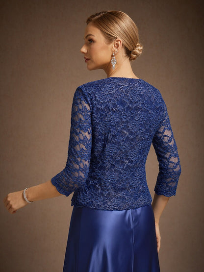 Lace Glitter Floral Jacket