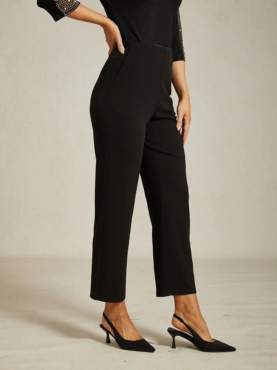 Skinny Mid Waist Pants